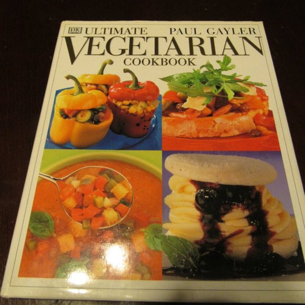 🫛🫑🥕 Incredible Vintage "Ultimate Vegetarian Cookbook" - HC